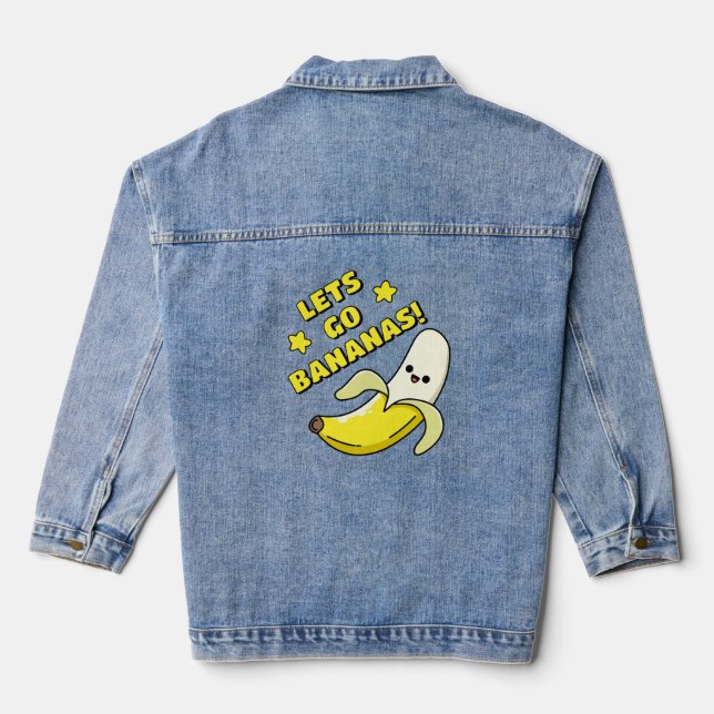 Veste En Jean Allons Bananes ! (Verso)