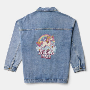 Veste En Jean Alpha Homme Unicorne