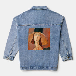 Veste En Jean Amedeo Modigliani - Jeanne Hebuterne en grand Casq