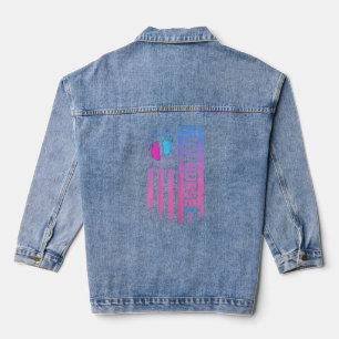 Veste En Jean American Flag Neonatal Nursing Student Patriotic N