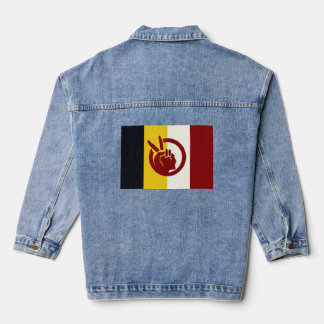 Veste En Jean American Indian Movement