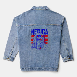 Veste En Jean Amérique 4 juillet kamala harris