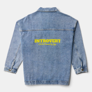 Veste En Jean Amour Introverti