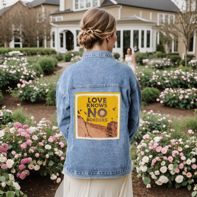 Veste En Jean amour non (Mariage Retour)