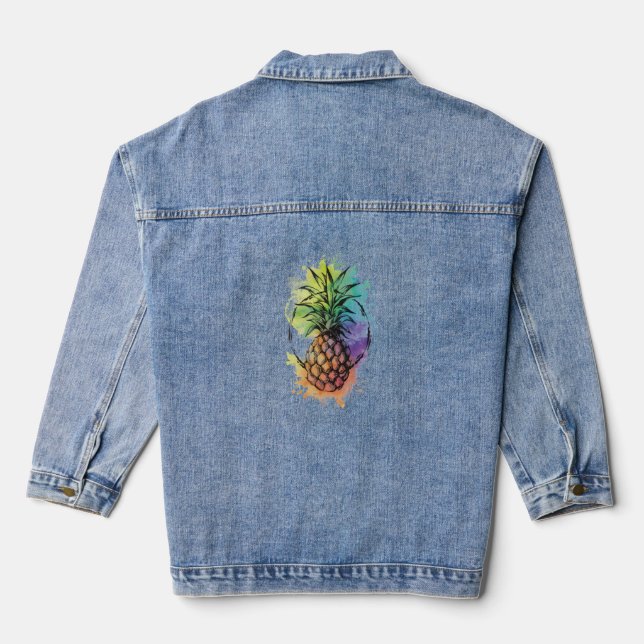 Veste En Jean Ananas (Verso)