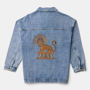 VESTE EN JEAN ANCIEN MAYA TIGER