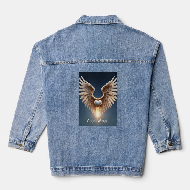 Veste En Jean Angel Wings (Verso)