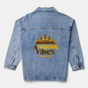 Veste En Jean Angkor Vibes pour toujours