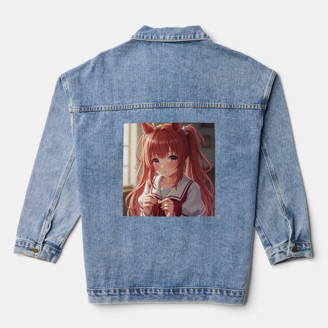 Veste En Jean Anime (Verso)