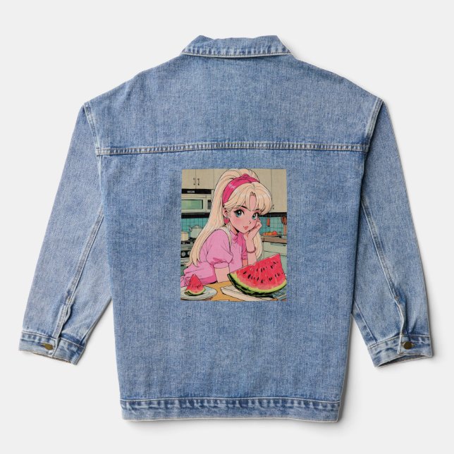 Veste En Jean Animé (Verso)