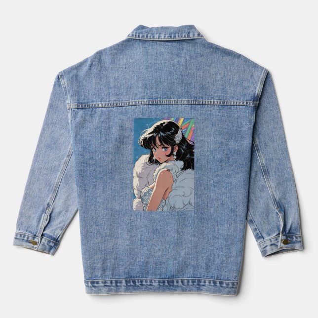 Veste En Jean Anime diva (Verso)