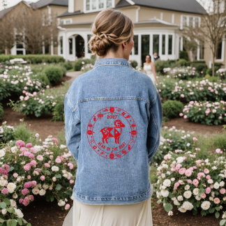 Veste En Jean Année de la Chèvre 2027