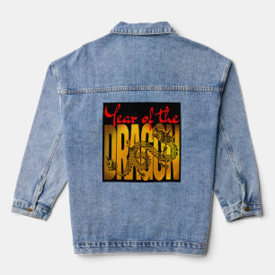Veste En Jean Année du Dragon
