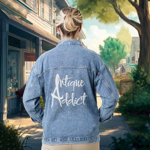 VESTE EN JEAN ANTIQUE ADDICT