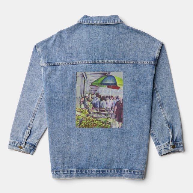 Veste En Jean Apple Pie Requiert Des Pommes (Verso)