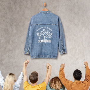 Veste En Jean Arborescence de regroupement familial, nom et date