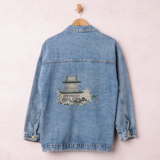 Veste En Jean Architecture japonaise par Kono Bairei
