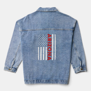 Veste En Jean Arizona Pride Retro Vintage Old American