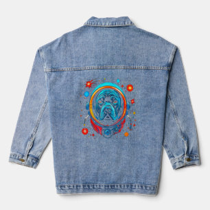 Veste En Jean Astronaute de Cane Corso Dog