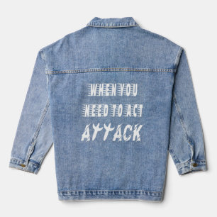 Veste En Jean Attaque
