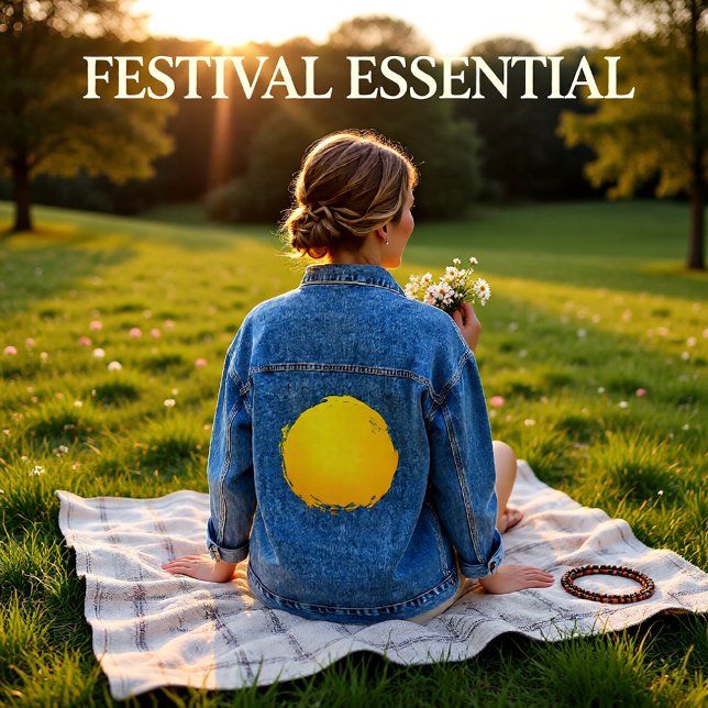 Veste En Jean Aube d'ambre (Créateur téléchargé)