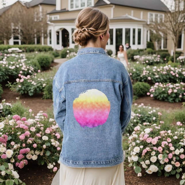 Veste En Jean Aube Prismatique (Mariage Retour)