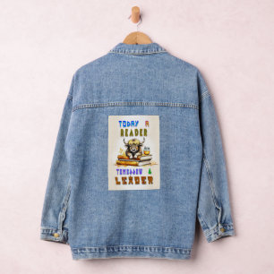 Veste En Jean Aujourd'Hui Un Lecteur Demain Un Leader