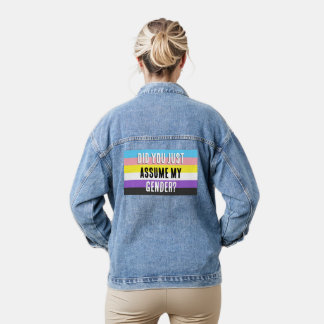 Veste En Jean Avez-vous supposé mon sexe ?
