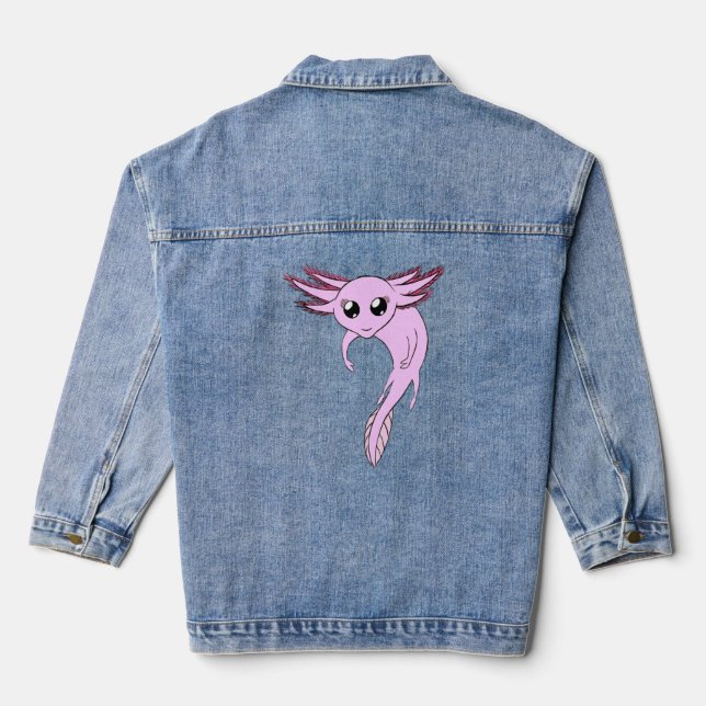 Veste En Jean Axolotl Axolotl (Verso)