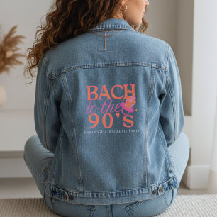 Veste En Jean Bach to the 90s - Retro Bachelorette Party Design