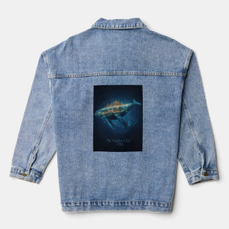 Veste En Jean Baleine océanique enchantée