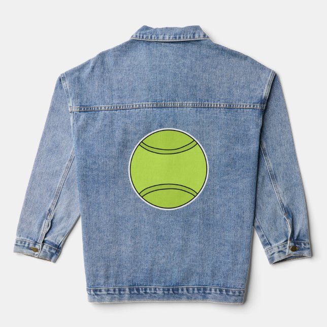 Veste En Jean Ball de tennis (Verso)