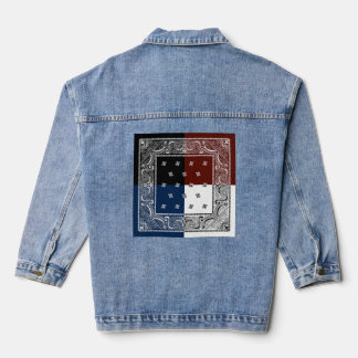 Veste En Jean Bandana design signifie jaket