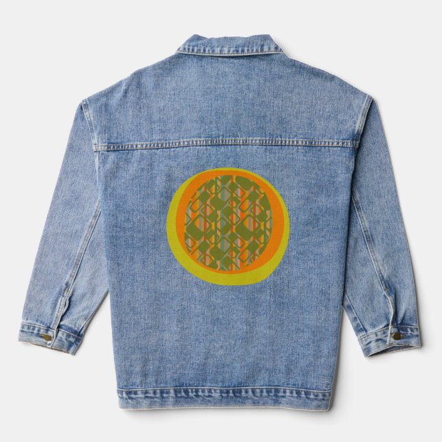 Veste En Jean Bandes MCM (Verso)