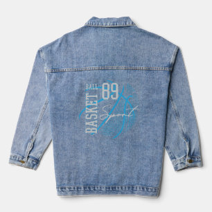 Veste En Jean Basket-ball 89 Sport