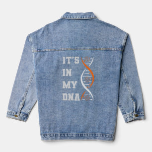 Veste En Jean Basket-ball "C'est dans mon ADN"