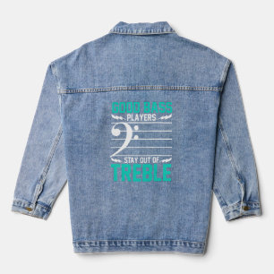 Veste En Jean Basse Guitare Baid Femmes Et Hommes Basse Joueur 2