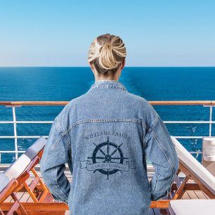 Veste En Jean Bateau de croisière sur mesure Vacances sur roues