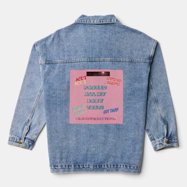 VESTE EN JEAN BÉBÉ ACES (Verso)