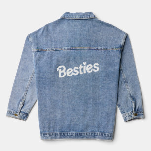 Veste En Jean Besoins blancs