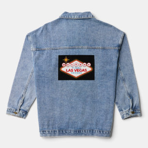 Veste En Jean Bienvenue à Las Vegas