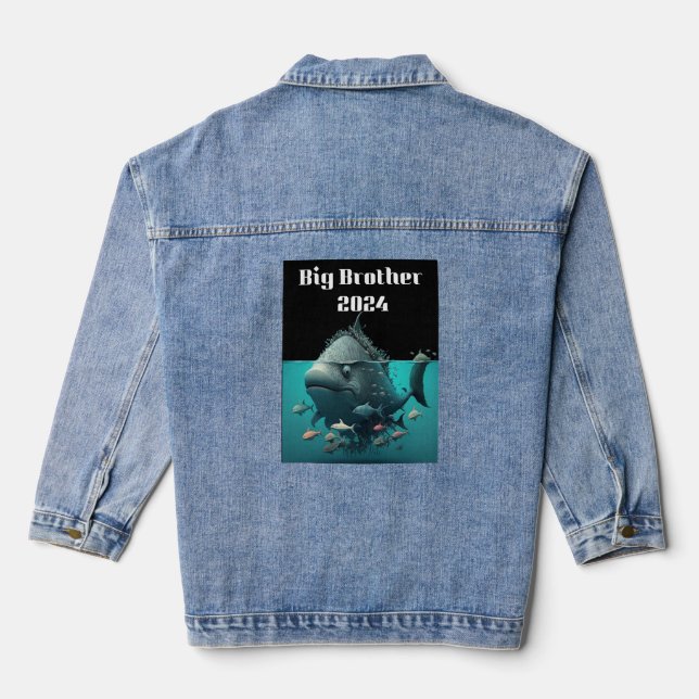 Veste En Jean Big Brother 2024 (Verso)