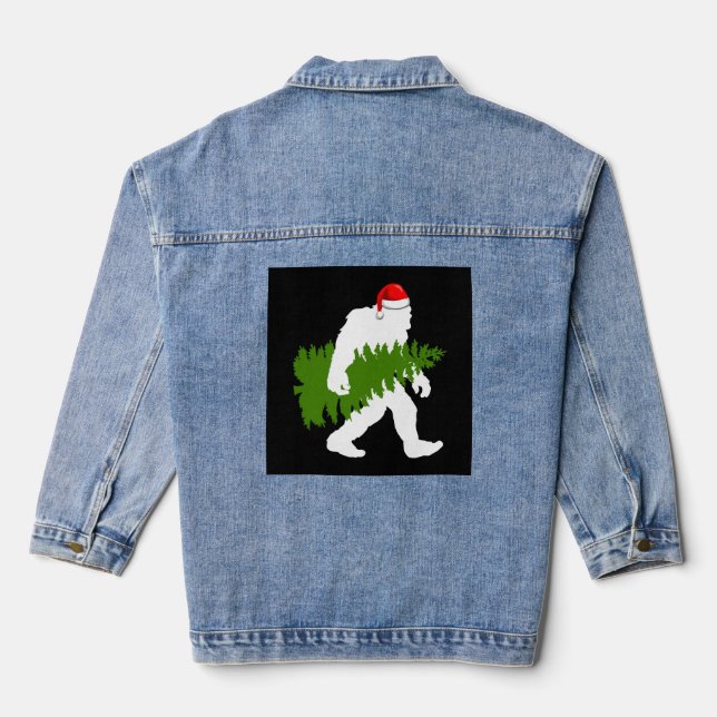 Veste En Jean BigFoot Santa Claus Fun Christmas Gifts (Verso)