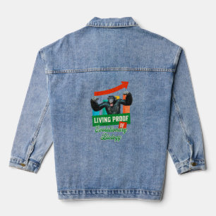 Veste En Jean Biologie de l'évolution Humour des primates