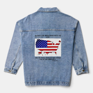 Veste En Jean Blessed Nation Denim Jacket