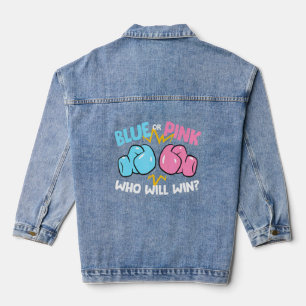 Veste En Jean Bleu Ou Rose Qui Gagnera La Révélation De Sexe