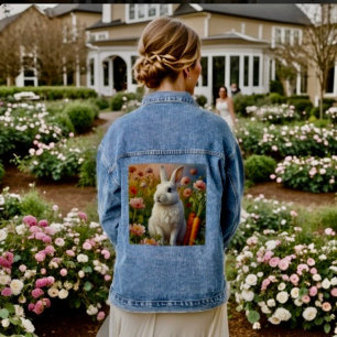 Veste en jean Blossom Bunny & Carrot Patch