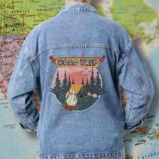 Veste En Jean Blue Denim Jean Jacket Road Triage Camp Terrain