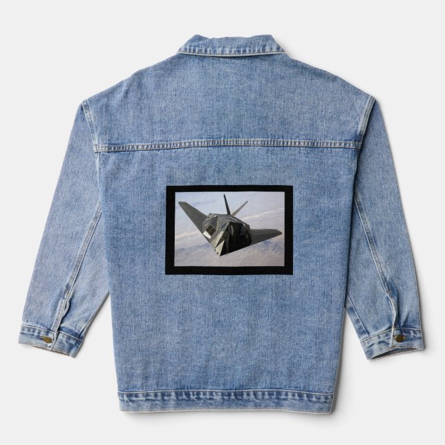 Veste En Jean Bombe furtif F-117 (Verso)