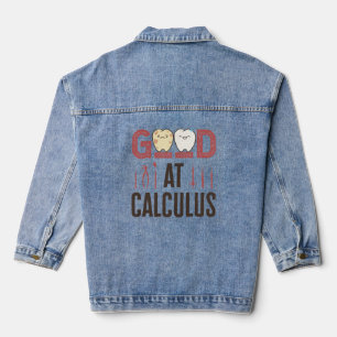Veste En Jean Bon à Calculus Funny Dental Hygienist RDH